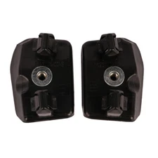 Pair For 2020-2023 Tesla Model Y Fender to Bumper Alignment Clip Bracket Black