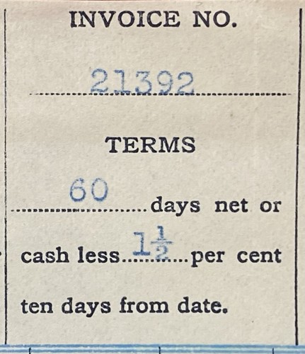 1909 **THE VAN CAMP PACKING COMPANY** INDIANAPOLIS, INDIANA INVOICE+"VIGNETTE"! - Picture 6 of 11