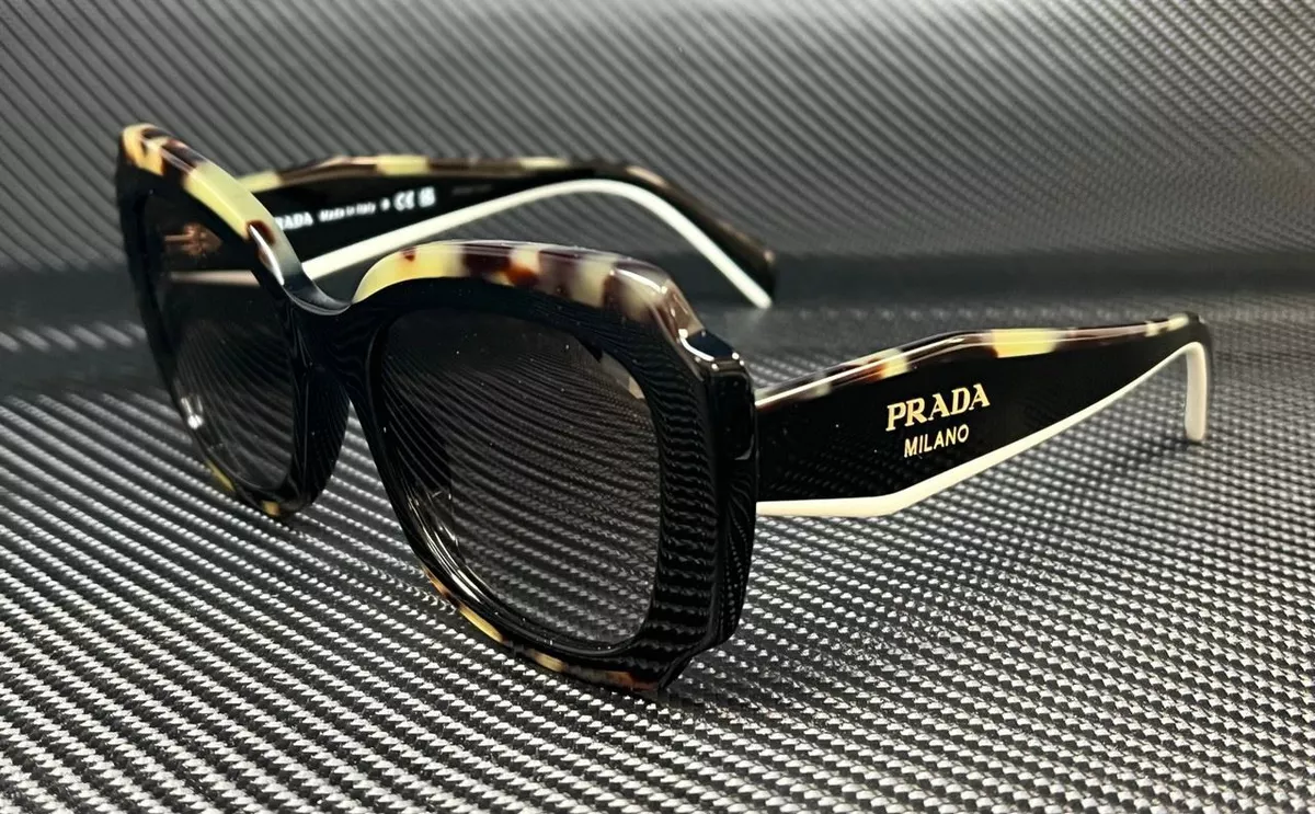 PRADA PR 16YS 01M0A7 Black Grey Gradient Women s 52 mm Sunglasses