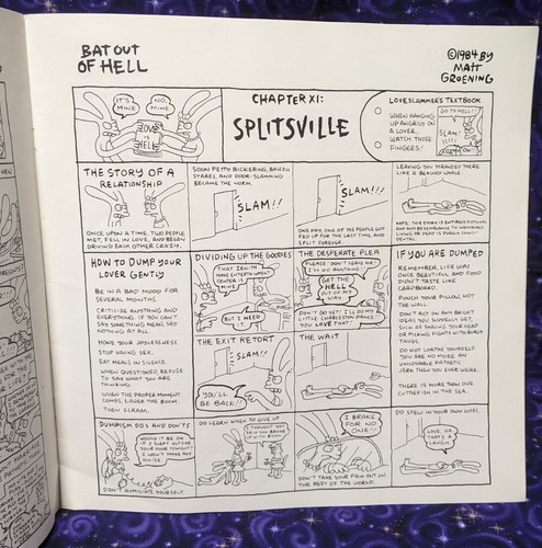 Love Is Hell by Matt Groening (1984 1st ed. + 1st print Illustrated Paperback) - Picture 7 of 7