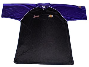 lakers 2xl 90s warm jersey lee angeles mens los sport shirt