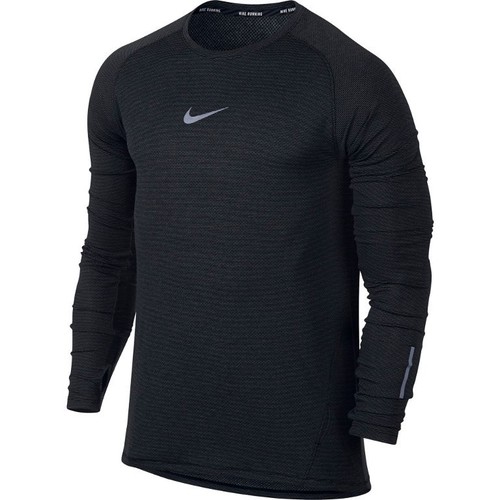 Camiseta para correr de manga larga Nike AeroReact Dri-Fit con orificios para los pulgares - Imagen 2 de 25