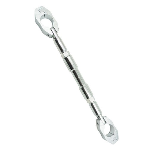 Leva Rinforzo Bilanciamento Manubrio Bici ATV 22mm con Chiave Motore Argento - Foto 5 di 6