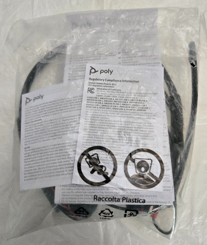 Plantronics Blackwire #C3220 Stereofoniczny zestaw słuchawkowy mikrofonu z redukcją szumów USB-C - Zdjęcie 2 z 2