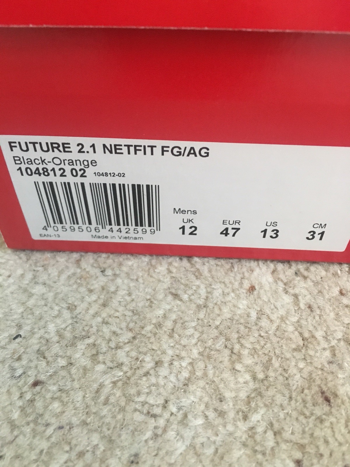 Puma Future Stiefel 2.1 Netfit FG/AG Men’s Football Stiefel Future UK 12/US 13 360e3e Puma Future Stiefel 2.1 Netfit FG/AG Men’s Football Stiefel Future UK 12/US 13 360e3e