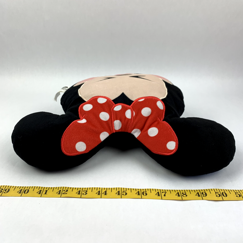 Disney Emoji Minnie Maus Kissen Plüsch Zunge heraus schielendes Gesicht 12 x 13 - Bild 8 von 12