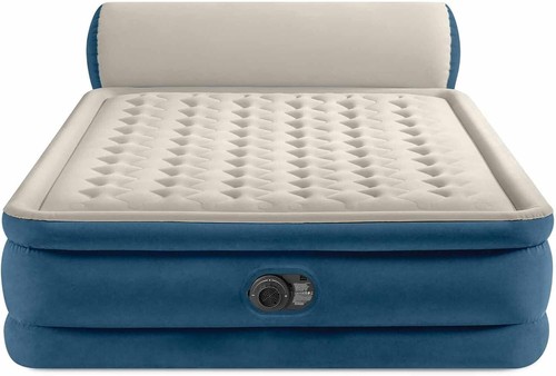 Intex 64460ND materasso gonfiabile testiera Airbed matrimoniale con pompa Rotex - Foto 2 di 8