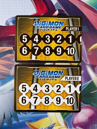 EX5 Memory Gauge Counter Player 1/2 Digimon Card Animal Colosseum