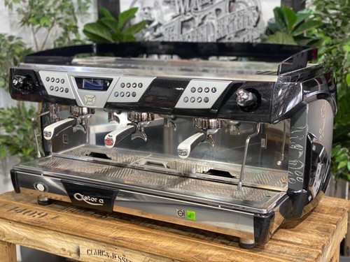 ASTORIA PLUS 4 YOU TS 3 GROUP HIGH CUP BLACK ESPRESSO COFFEE MACHINE COMMERCIAL - Bild 3 von 11