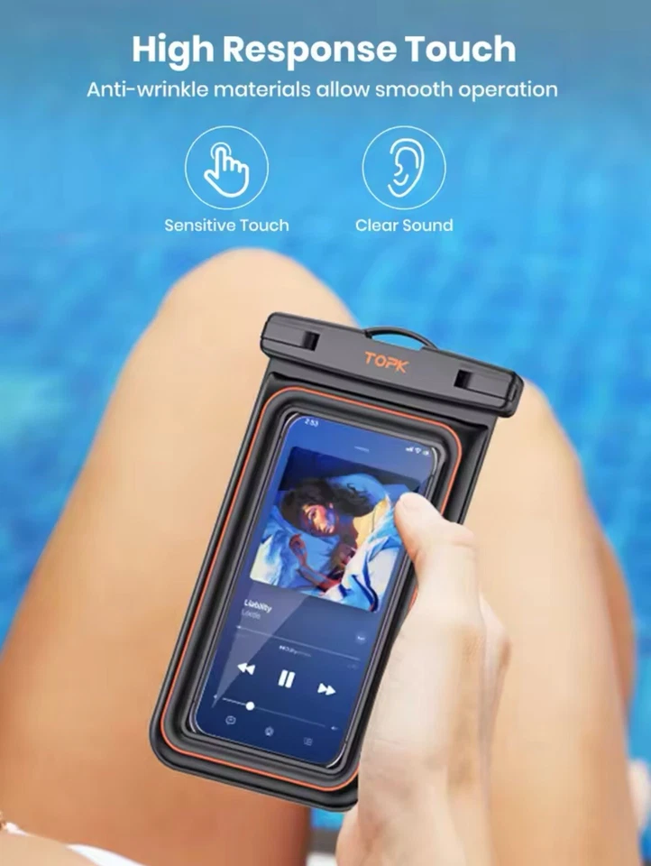 Waterproof Phone Pouch Floating Dry Bag Waterproof Phone Case - image 4 of 4