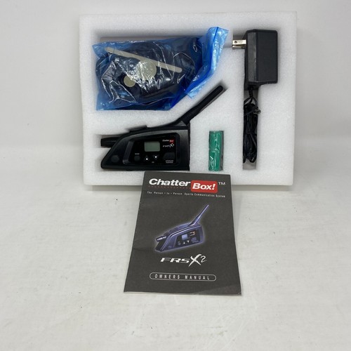 Chatterbox GMRS X1 Communication System Full Face Kit - WORKING - Picture 1 of 4