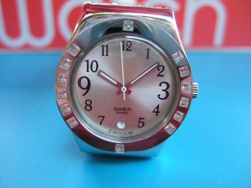 Women's SWATCH IRONY YLS430 - FANCY ME / AG2006 Diamonique Watch Boxed & Papers! - Picture 4 of 20