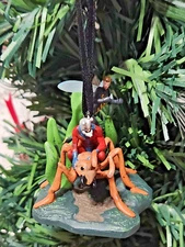 DISNEY STORE MARVEL AVENGERS ANT-MAN WASP CUSTOM CHRISTMAS ORNAMENT RARE HTF NEW