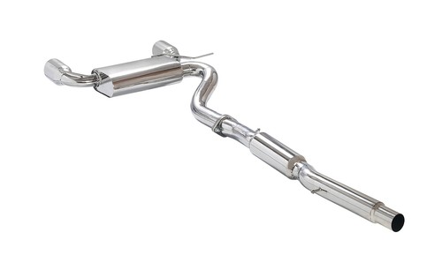 SISTEMA DE ESCAPE TRASERO GATO DE ACERO INOXIDABLE 3" SE ADAPTA A AUDI TT 8N MK1 1.8T, 180.225BHP - Imagen 3 de 4