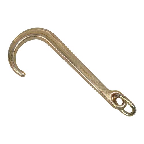 2X 15" Heavy Duty G70 J Hook w/ Chain Link Tow Axle Strap Wrecker Clevis 5400LBS - Picture 6 of 10