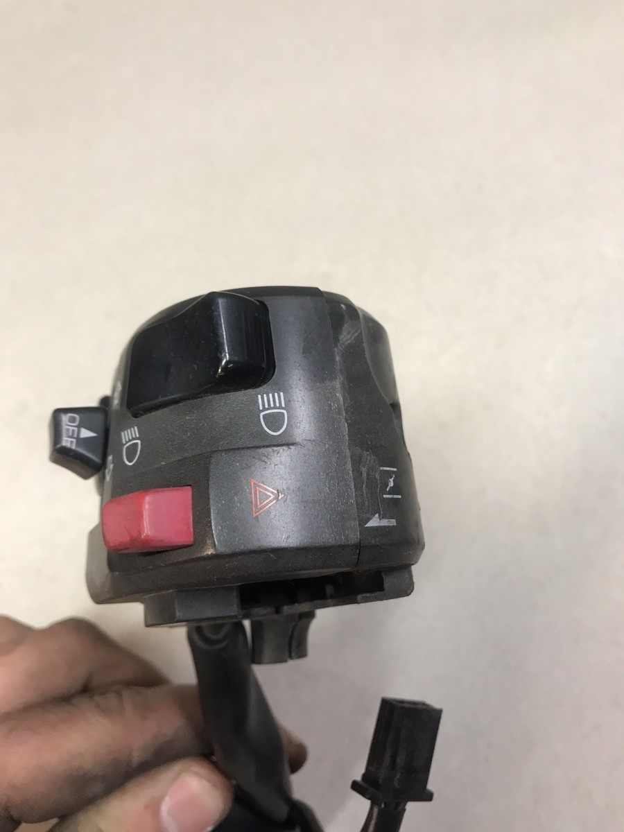 00-01 Ninja ZX12 ZX12R Left Headlight Switch OEM GOOD #0057