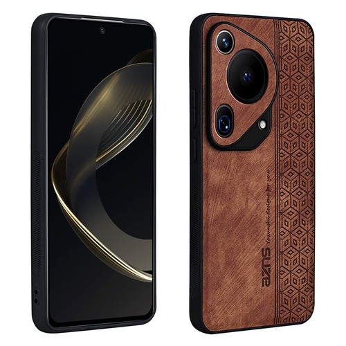 For Huawei Pura 70 Ultra, Luxury Shockproof Business Retro Leather Case Cover - Picture 20 of 22