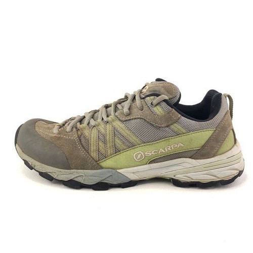 Scarpa Epic Pro GTX Hiking Shoes Womens Size 8 EUR 39.5 Green Brown Outdoor