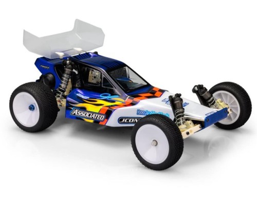 JConcepts RC10 Mirage SS Worlds Special Edition Scoop Body (Clear) w/5.5" Wing - Picture 1 of 7