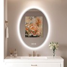 Bathroom Art Deco Oval Home Décor Mirrors
