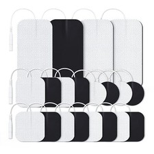 TENS Unit Replacement Pads Combination Set, 20 Packs Multiple A White New USA...