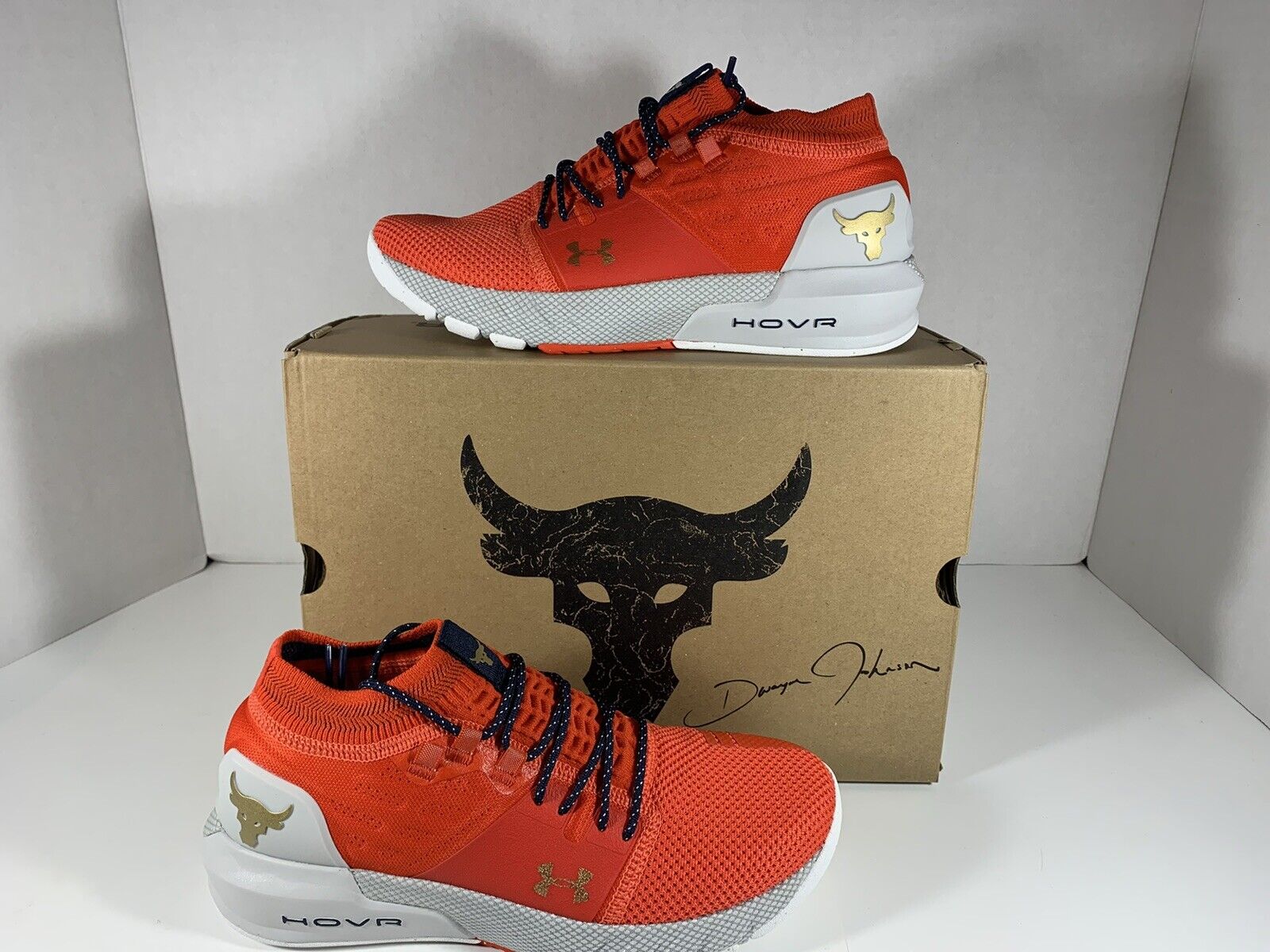 humor Desconocido frío Under Armour UA Project Rock 2 PR2 HOVR Shoes 3022704-604 Red Men&#039;s  Size 6 (6Y) | eBay