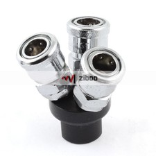 12mm to 13mm Quick Fittings Coupling 3 Way Pass Air Hosec Coupler✦Kd