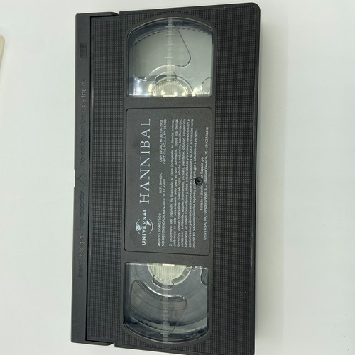 Hannibal VHS Tape 2001 Vintage Spanish Edition Anthony Hopkins Collectors - Picture 11 of 12