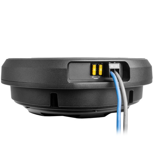 NVX QBSTA 300W RMS 11" Spare Tire Amplified Subwoofer with Sound Deadening - Picture 9 of 23
