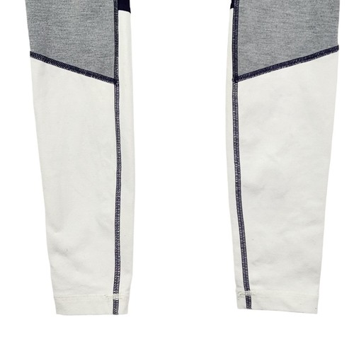 J. Crew x New Balance Leggings Women's XXS Ankle Length Pockets Colorblock Blue - Picture 5 of 9