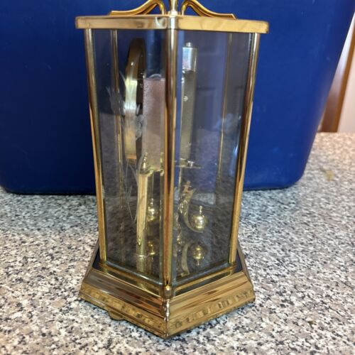 VINTAGE KUNDO MADE IN GERMANY ANNIVERSARY FLORAL Mantel UHR KIENINGER & OBERGFELL - Bild 10 von 13