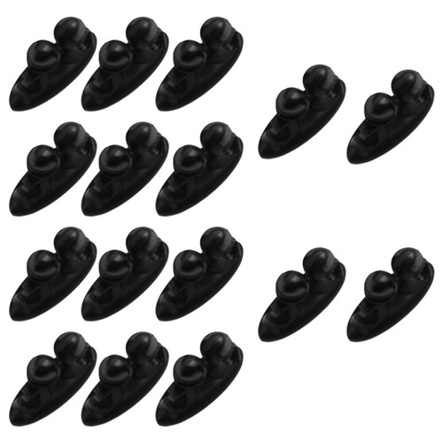 16 Pcs Cable Management Clip Wire Holder Clips Organizing Buckle - Afbeelding 12 van 12