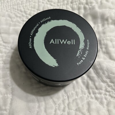 AllWell Beauty Botanical Radiance AllOver Face & Body Masque 100ml vegan mask