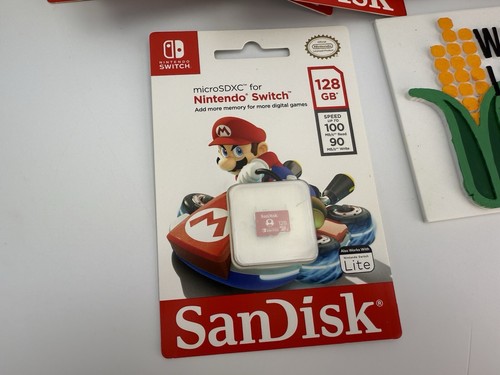 Carte Mémoire Micro SD XC SanDisk 128 Go pour Nintendo Switch ou Switch Lite - Photo 2 sur 4