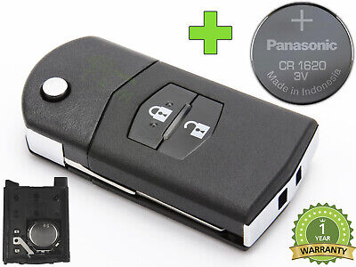 Key Remote For Mazda 2 De 3 Bl 5 Cr 6 Gh Cx 7 Cx 9 2 Buttons Cr16 Battery Ebay