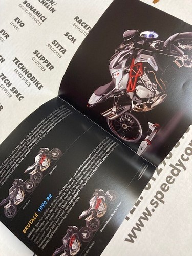 MV Agusta Primera Edición Original Moto Folleto, Folleto - Imagen 8 de 11