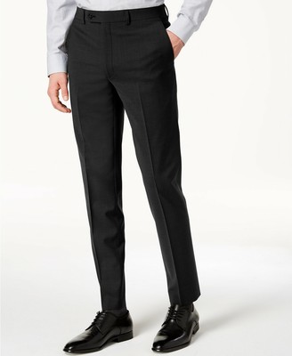 extra slim fit dress pants black