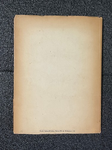 UNSER WEG 1919 Paul Cassirer VNTG Max Liebermann ERNST BARLACH Poetry Modernism! - Picture 13 of 24