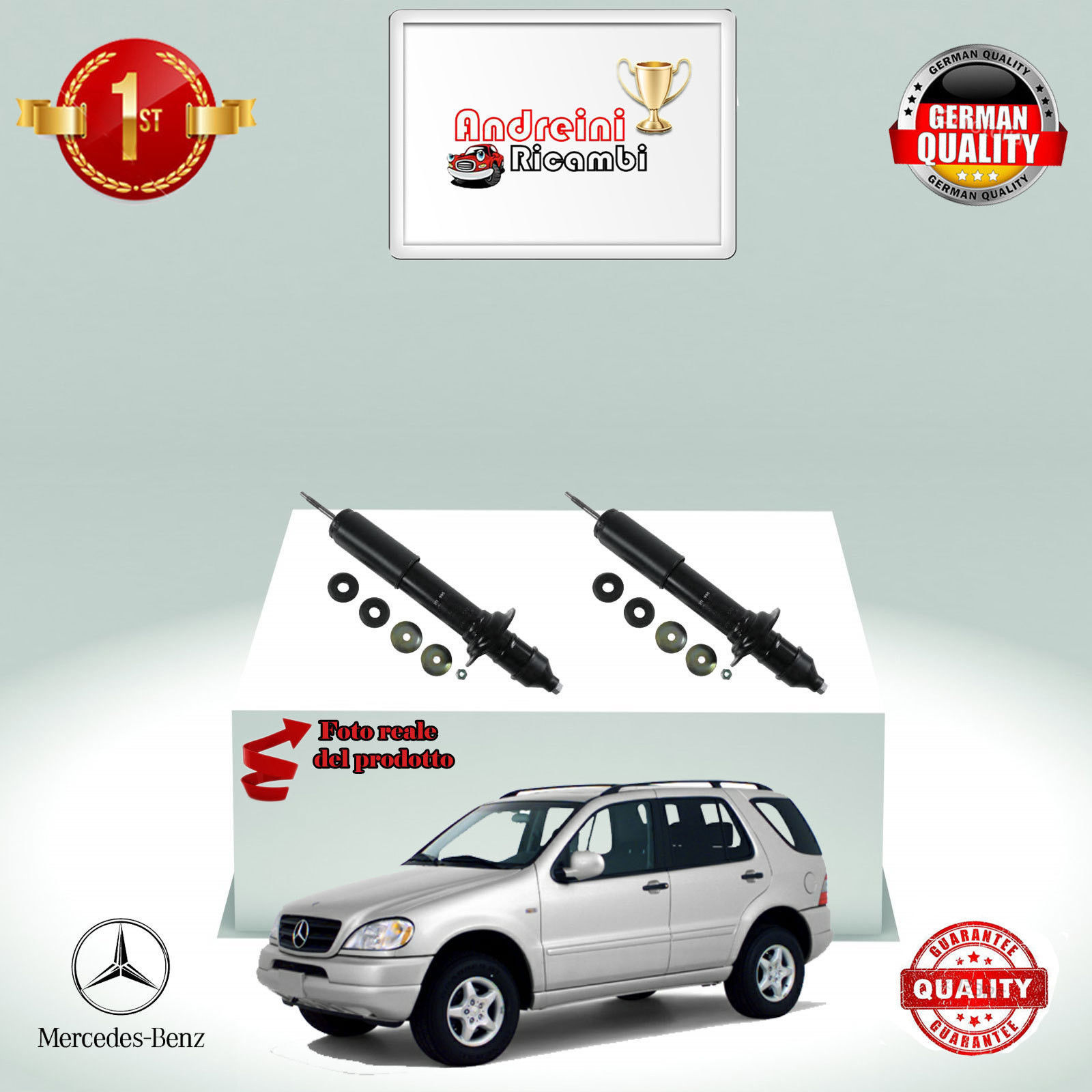 advice air Bare KIT 2 AMMORTIZZATORI POSTERIORI MERCEDES W163 ML 270 CDI 120KW DAL 2000 DSC014G | eBay advice air Bare KIT 2 AMMORTIZZATORI POSTERIORI MERCEDES W163 ML 270 CDI 120KW DAL 2000 DSC014G | eBay