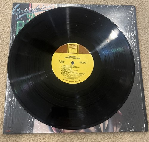 Smokey Robinson - Smokin' Live Double Vinyl LP - 1978 - Tamla T9-363A2 - Picture 3 of 6