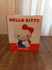 NIB Sanrio Hello Kitty Ceramic Coin Bank Penny Bank