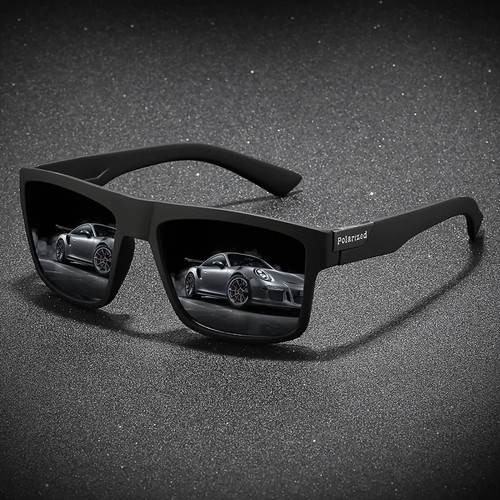 Moda Vintage Cuadrado Polarizado Gafas de sol Hombres Mujeres Conducción Pesca UV400 - Imagen 12 de 30
