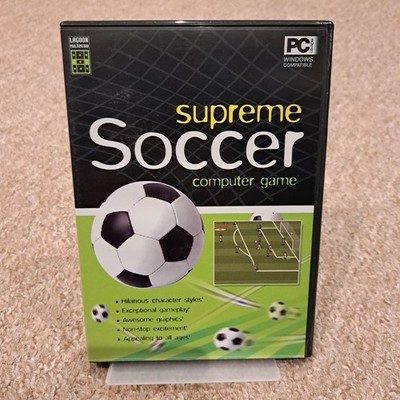 Supreme Soccer PC Videospiel Windows Computer Fußball CD-ROM
