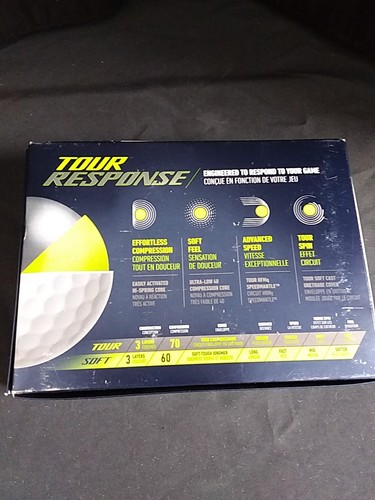 TaylorMade Tour Response Golf Balls - White (M7175201) - Picture 3 of 4