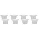  8 Stück langlebiger Reinigungskorb, tragbarer Streufilterkorb für Schwimmbad,