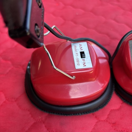 Two (2) Winston Motorsports Wireless AM FM Headset Headphone Radio NHRA NASCAR - Picture 13 of 15