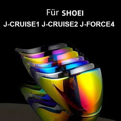 Motorrad Helm Visier für SHOEI J-Cruise 1-2 J-Force 4 CJ-2 Helm Schild Objektiv