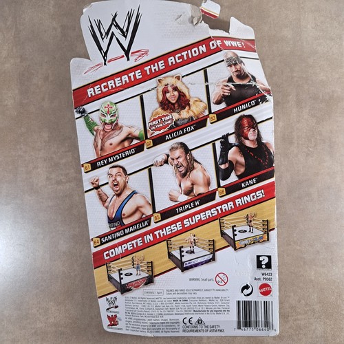 Figura de acción Mattel WWE Triple H Superstar #65 W6423 P9562 caja sellada dañada - Imagen 2 de 4
