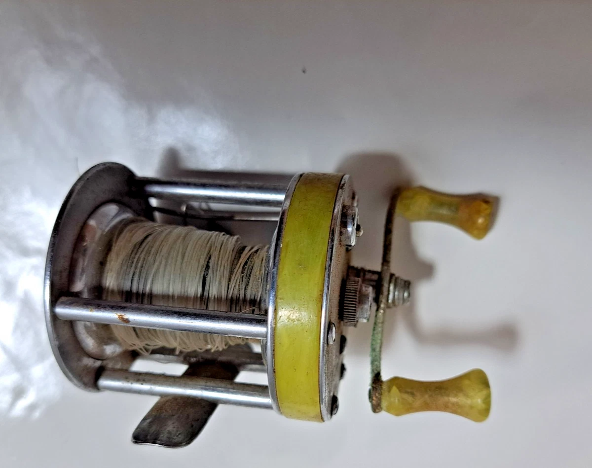 Moulinet Vintage South Bend Oreno N°1000 - Niveau Anti-cils Arrière - USA
