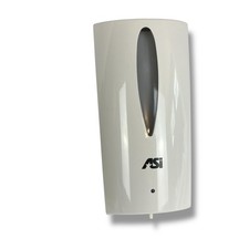 ASI Automatic Touchless Liquid Soap & Gel Hand Sanitizer Dispenser White 10-0361